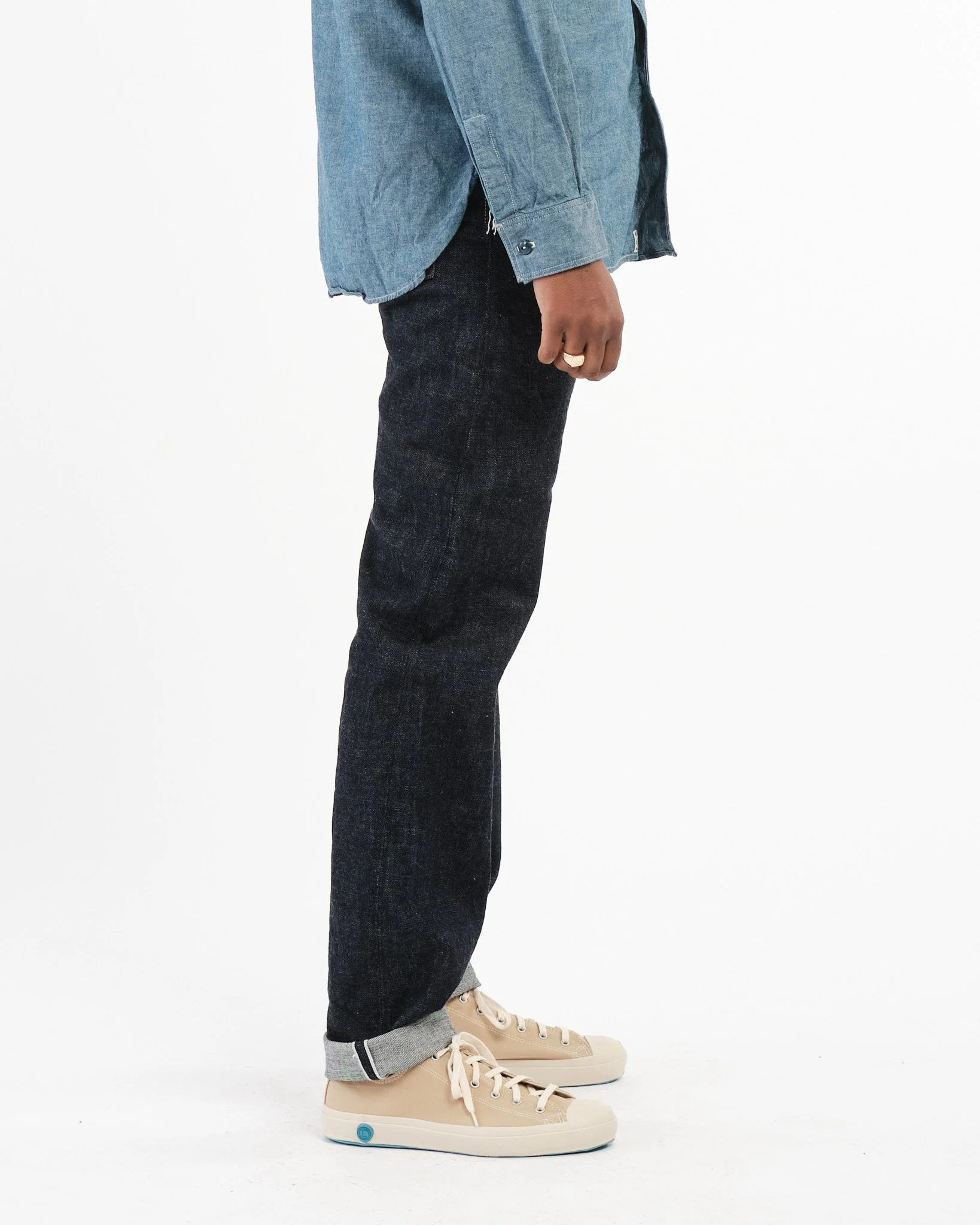 0415 13.5oz Straight Jeans Indigo – Bild 4