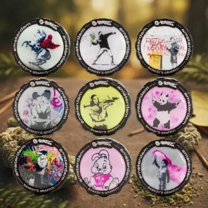Banksy`s Graffiti Grinder 4-tlg 43mm