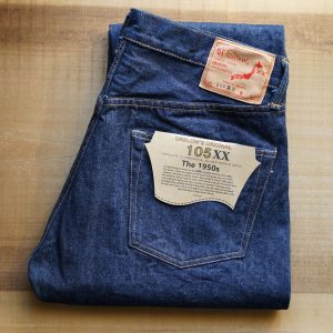 105XX THE 1950S SELVEDGE DENIM ONE WASH