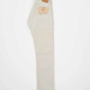 107 COTTON PIQUE IVY FIT PANTS IVORY