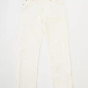 107 Ivy Fit White Denim
