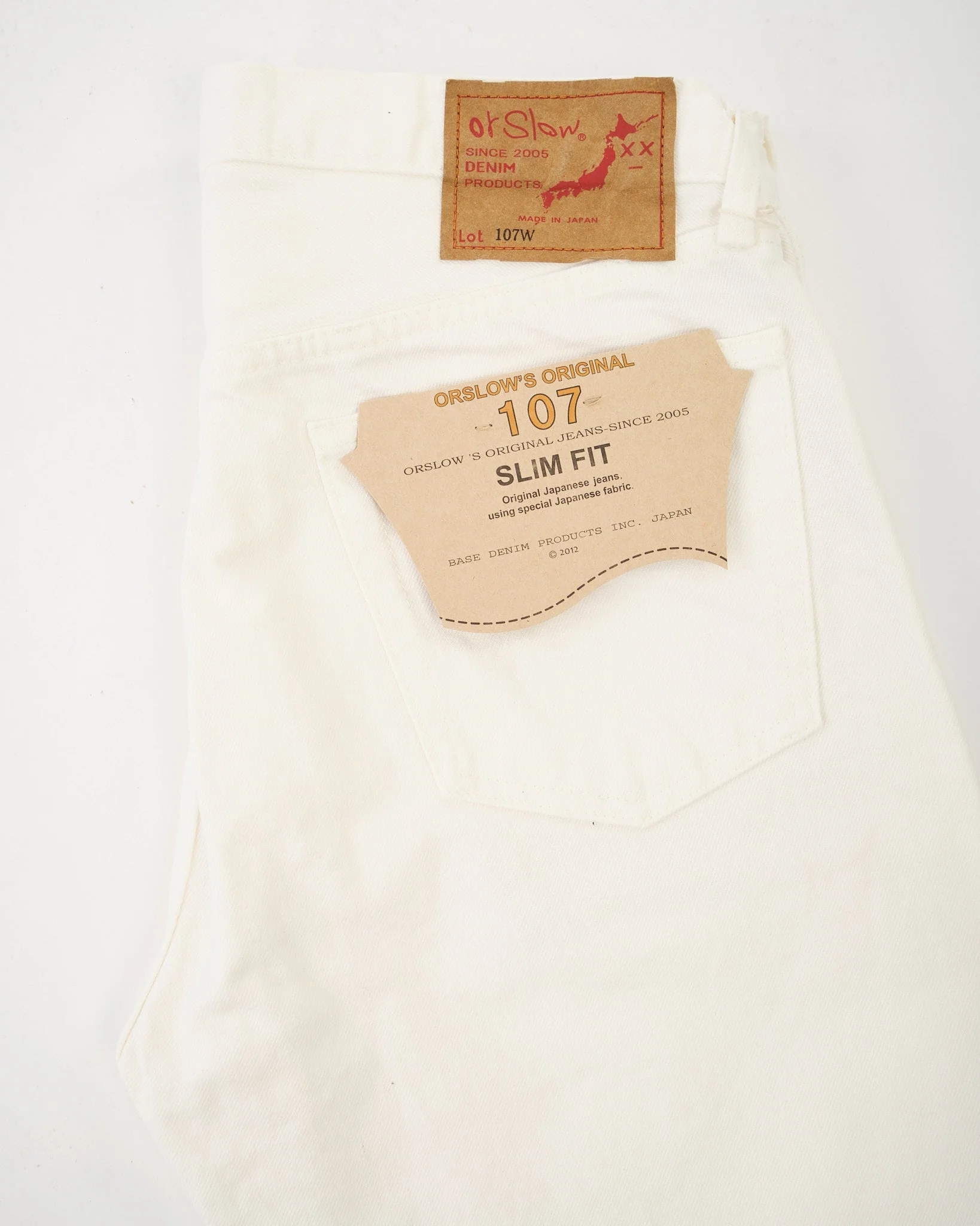 107 Ivy Fit White Denim – Bild 9