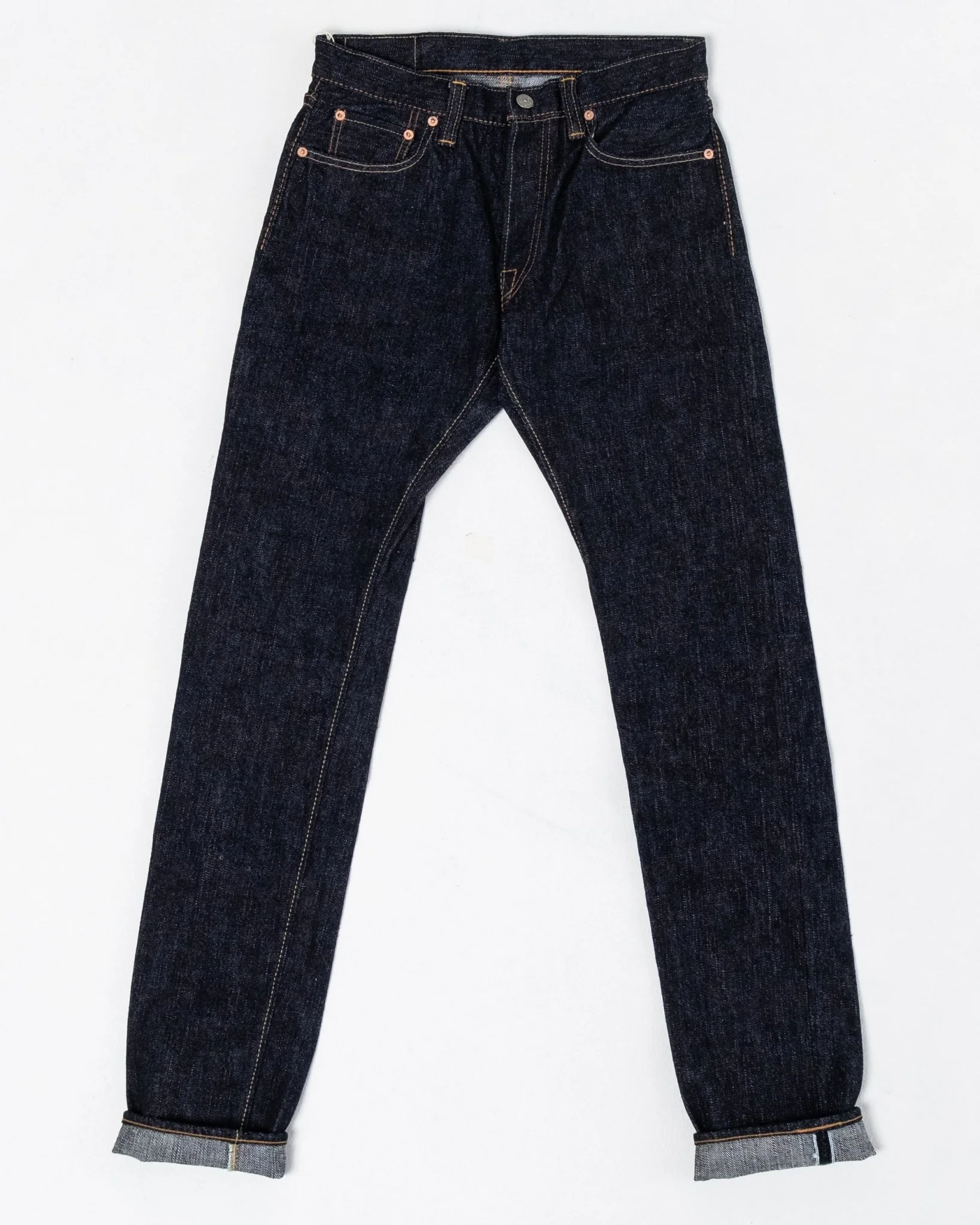 14 Oz Tapered Slim Wash Indigo XX-013 – Bild 8