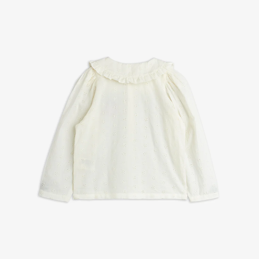 Mini Rodini Bluse mit Erdbeer-Stickerei – Bild 5
