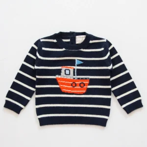 Papa Lobster X Poupette Kaschmir-Pullover Boot