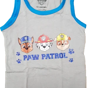 PAW Patrol Unterhemd grau Jungen verschiedene Größen Kinder Unterwäsche