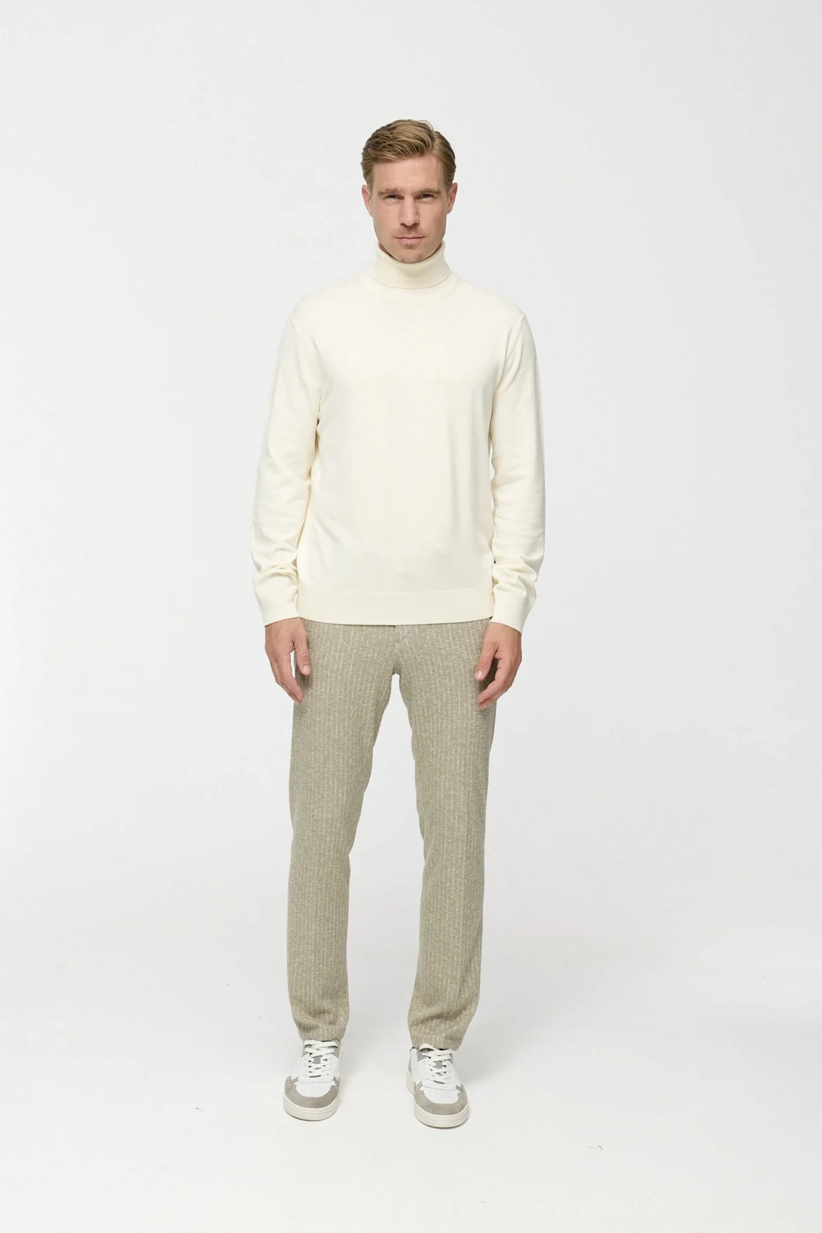 Rollkragen Pullover DiRyan 408-120 | Offwhite – Bild 7