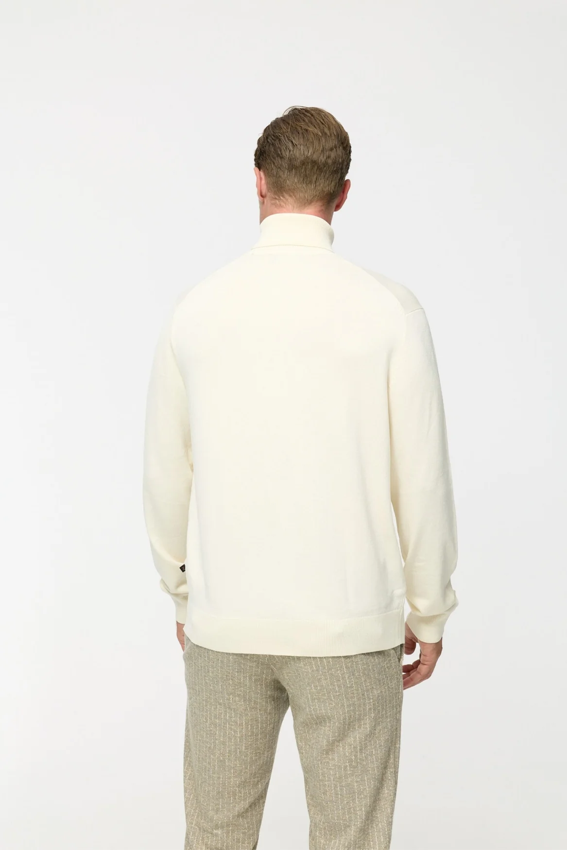 Rollkragen Pullover DiRyan 408-120 | Offwhite – Bild 3