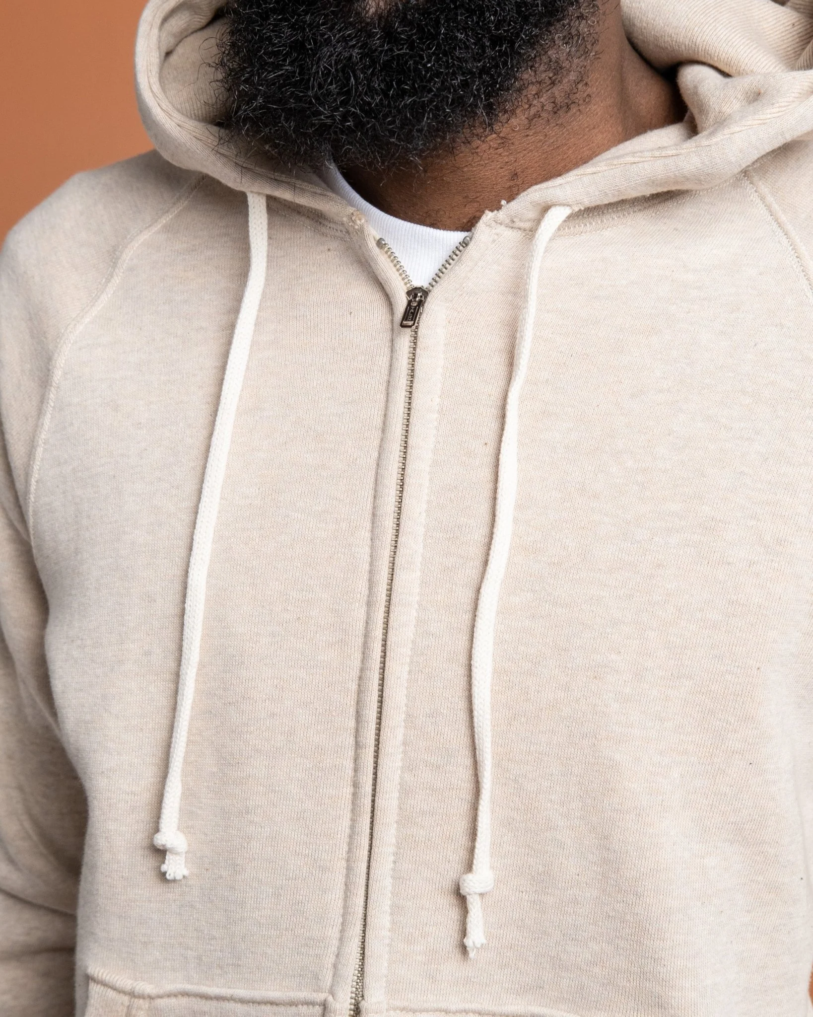 451 Freedom Raglan Full Zip Hoodie Oatmeal – Bild 5