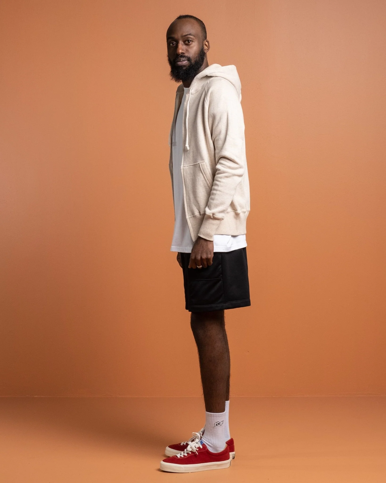 451 Freedom Raglan Full Zip Hoodie Oatmeal – Bild 4