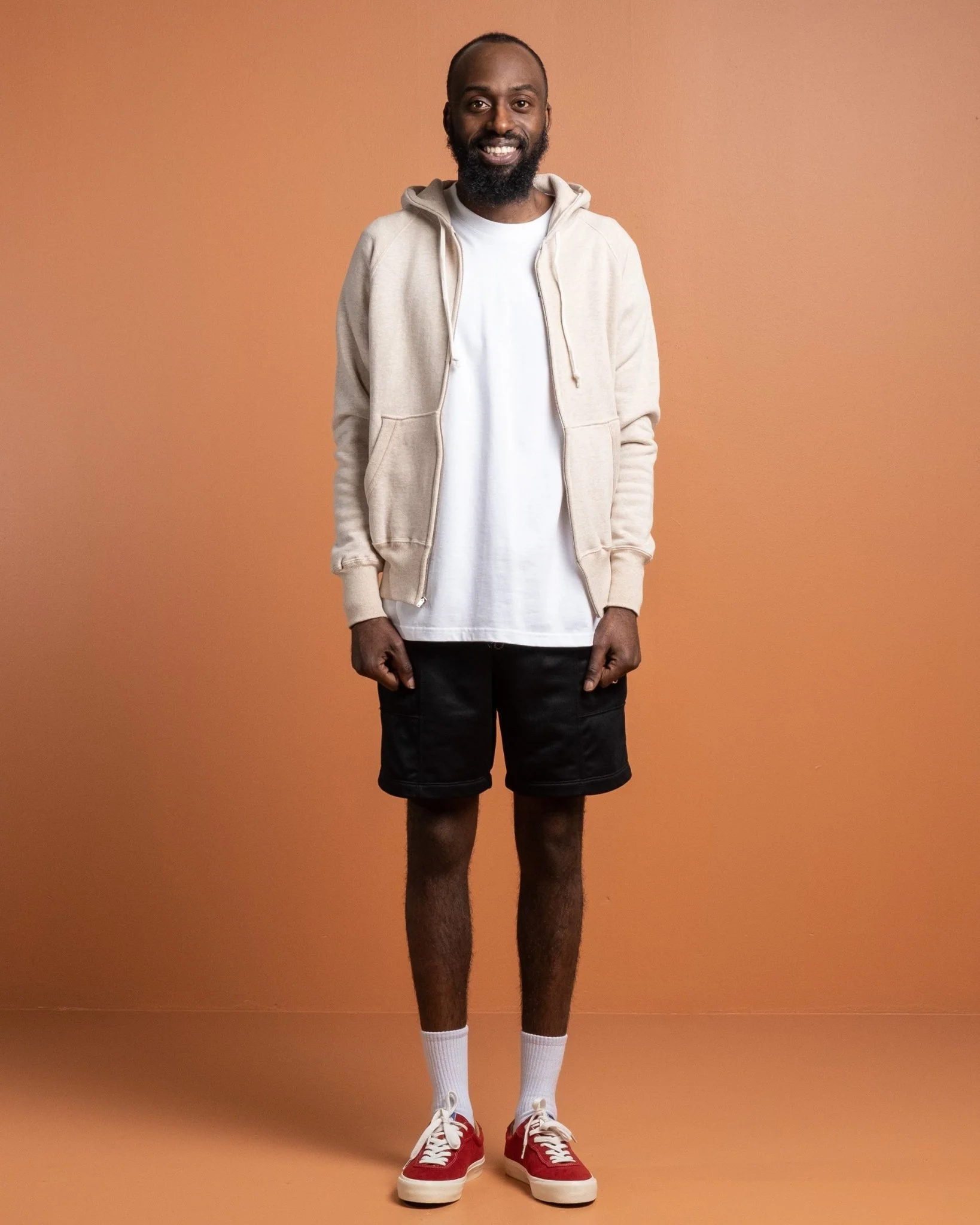 451 Freedom Raglan Full Zip Hoodie Oatmeal – Bild 2
