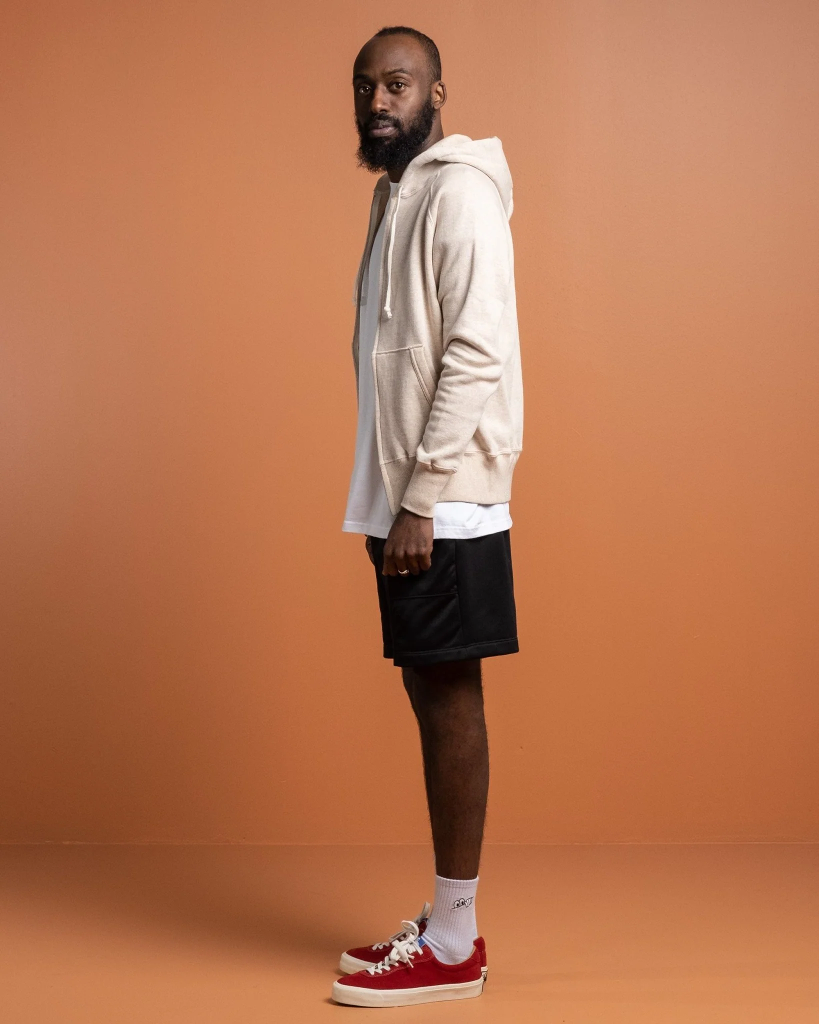 451 Freedom Raglan Full Zip Hoodie Oatmeal – Bild 6