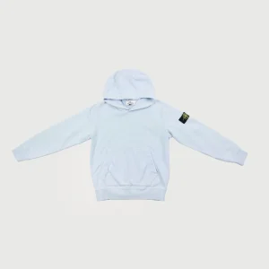 Stone Island Junior - Kapuzenpullover Hellblau