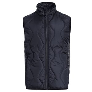 Herren-Arbeitsweste REVOLT DARK BLUE – leicht wattiert