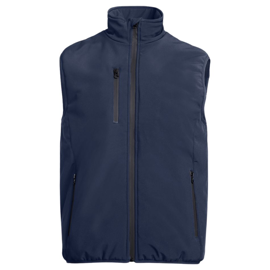 REEF PAD SOFTSHELL DARK BLUE Winter-Arbeitsweste – Bild 2