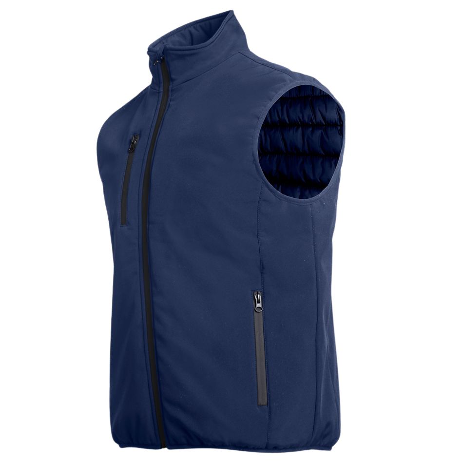 REEF PAD SOFTSHELL DARK BLUE Winter-Arbeitsweste – Bild 3