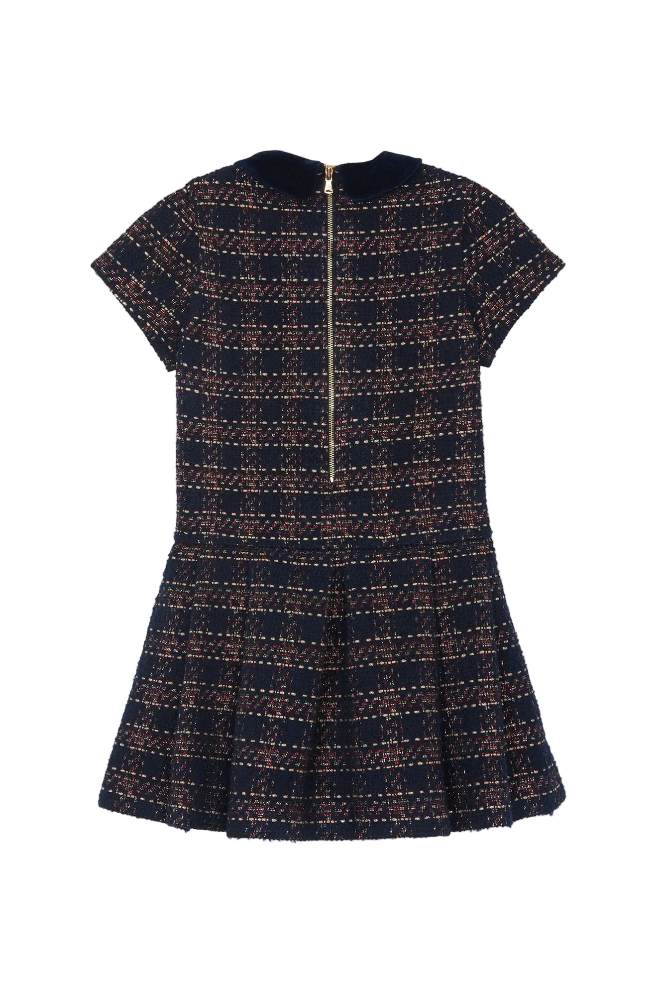 Tartine et Chocolat Tweedkleid - Marine – Bild 3