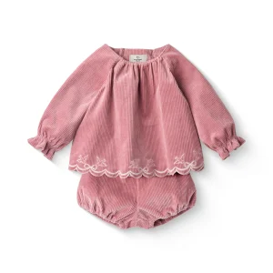 Copenhagen Colors - Cord Baby Set mit Stickerei