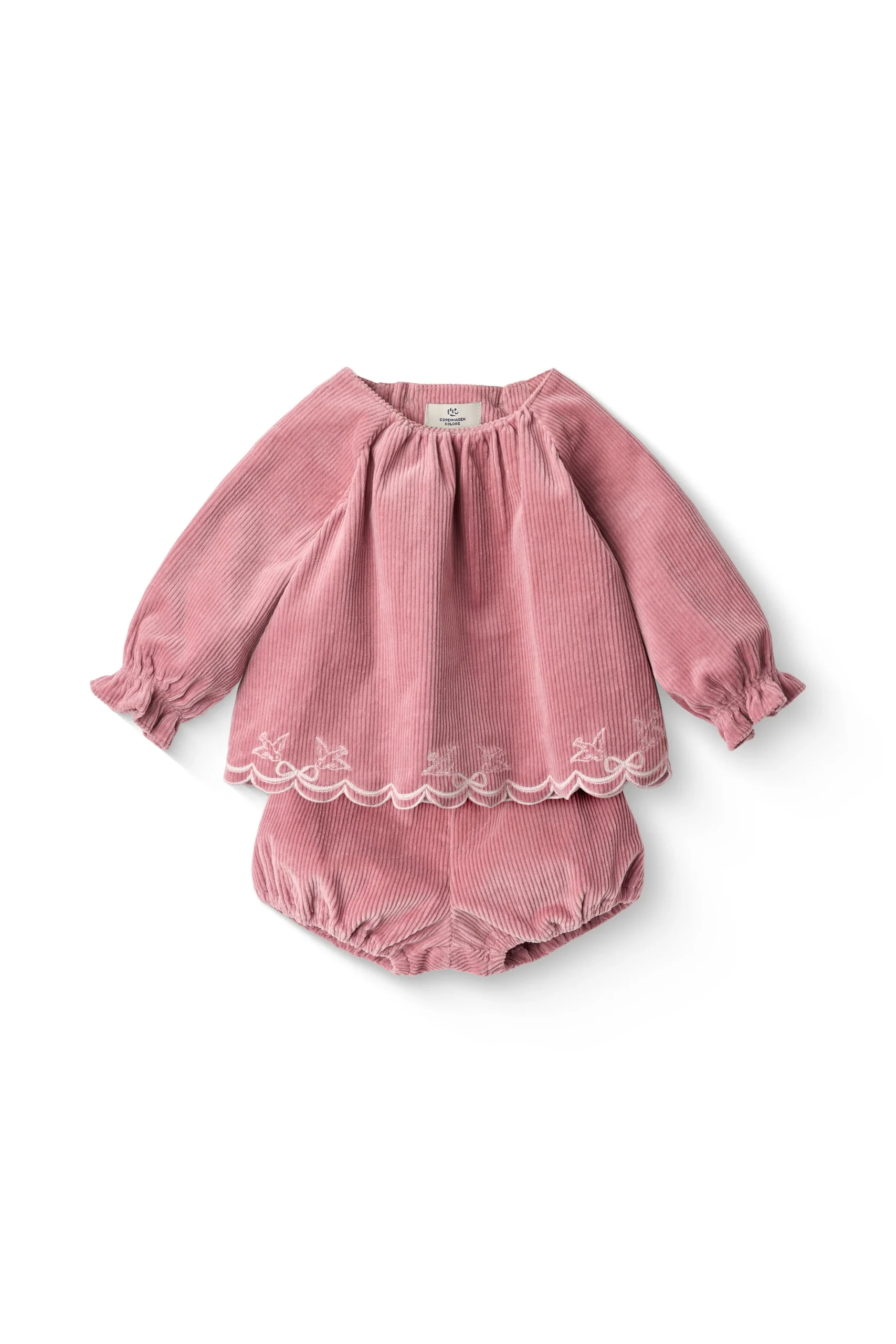 Copenhagen Colors - Cord Baby Set mit Stickerei – Bild 2