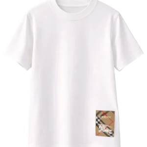 Burberry Kids Cedar Ekd T-Shirt Weiß