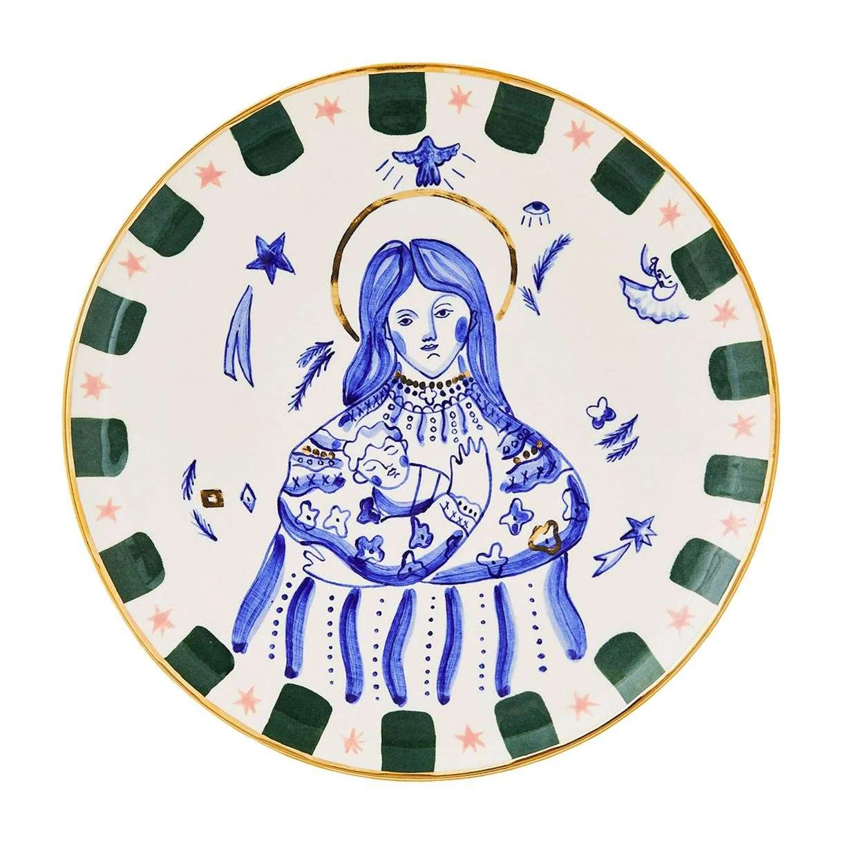 'Maria Mother of Jesus' Keramikteller | Gunia Project – Bild 2