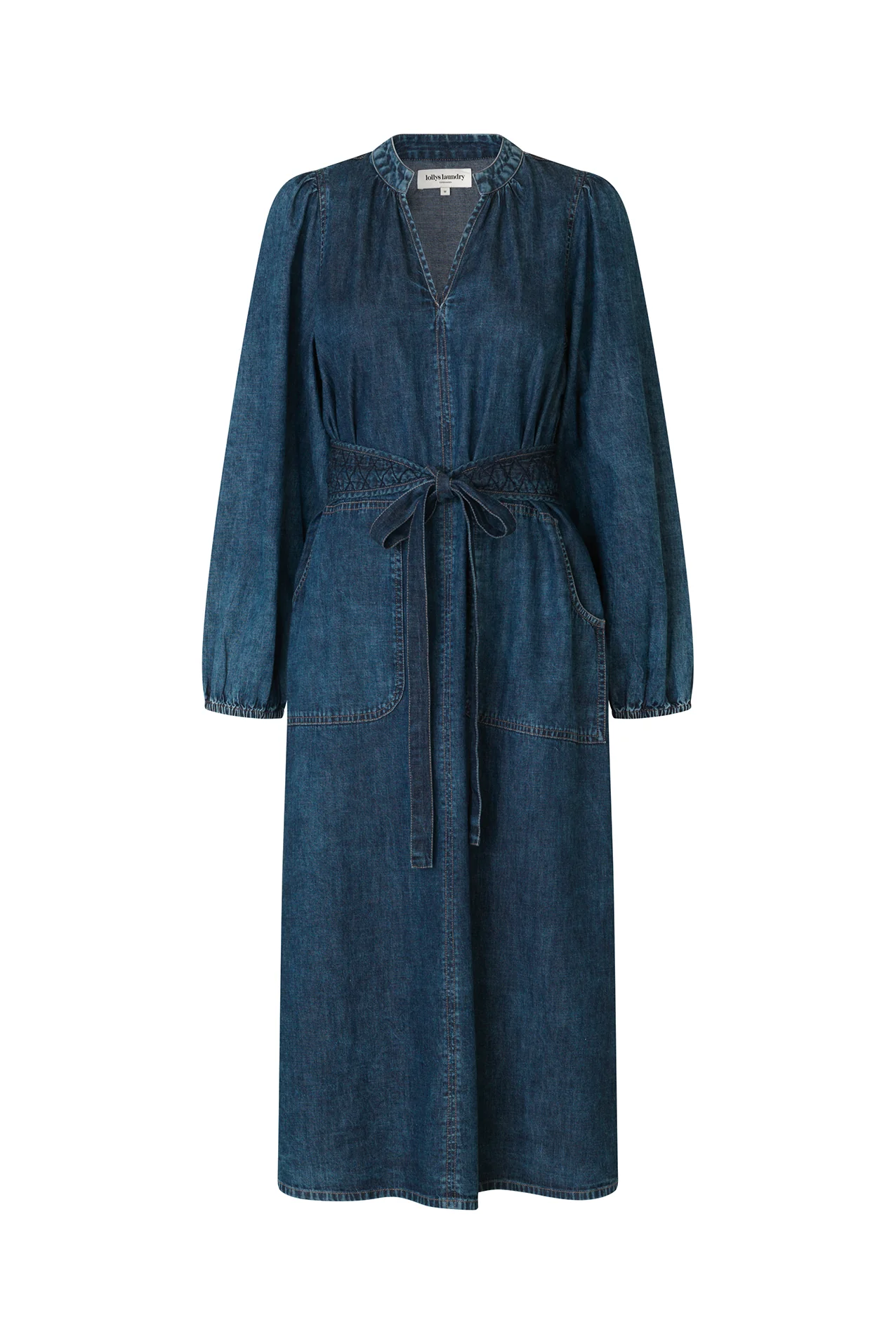ParisLL Midi Kleid - Blau – Bild 3