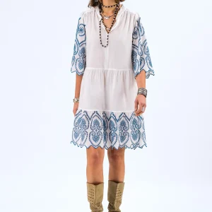 SabineLL kurzes Kleid - Weiß