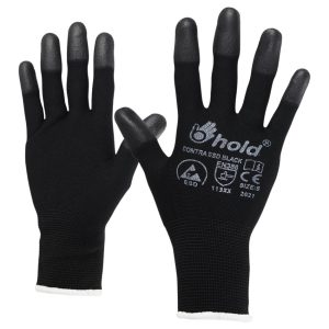 Antistatische Strickhandschuhe Contra ESD – PU Beschichtung