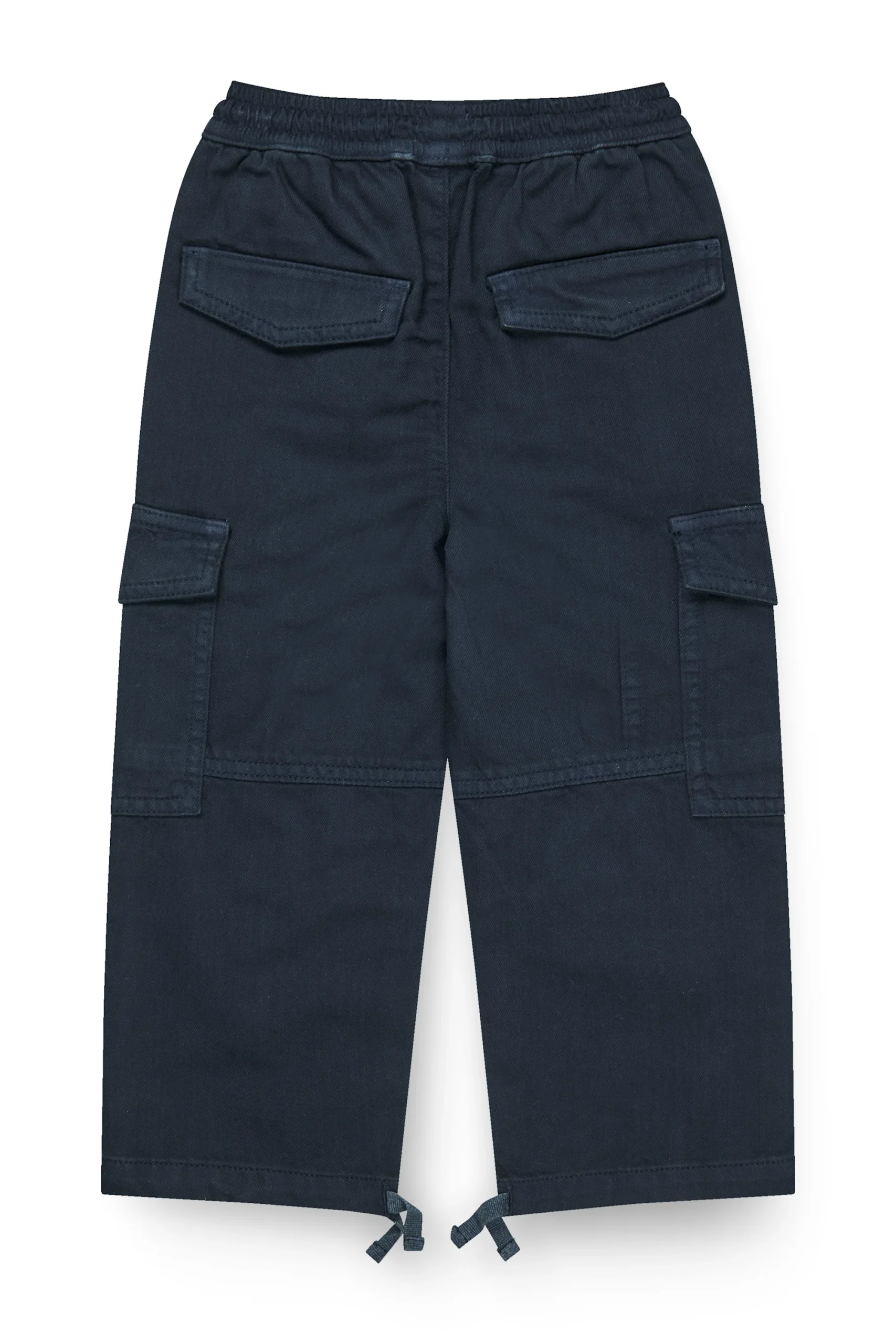 Copenhagen Colors - Twill Baggy Pants W. Pockets Blau – Bild 4