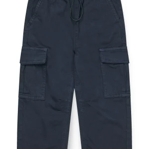 Copenhagen Colors - Twill Baggy Pants W. Pockets Blau