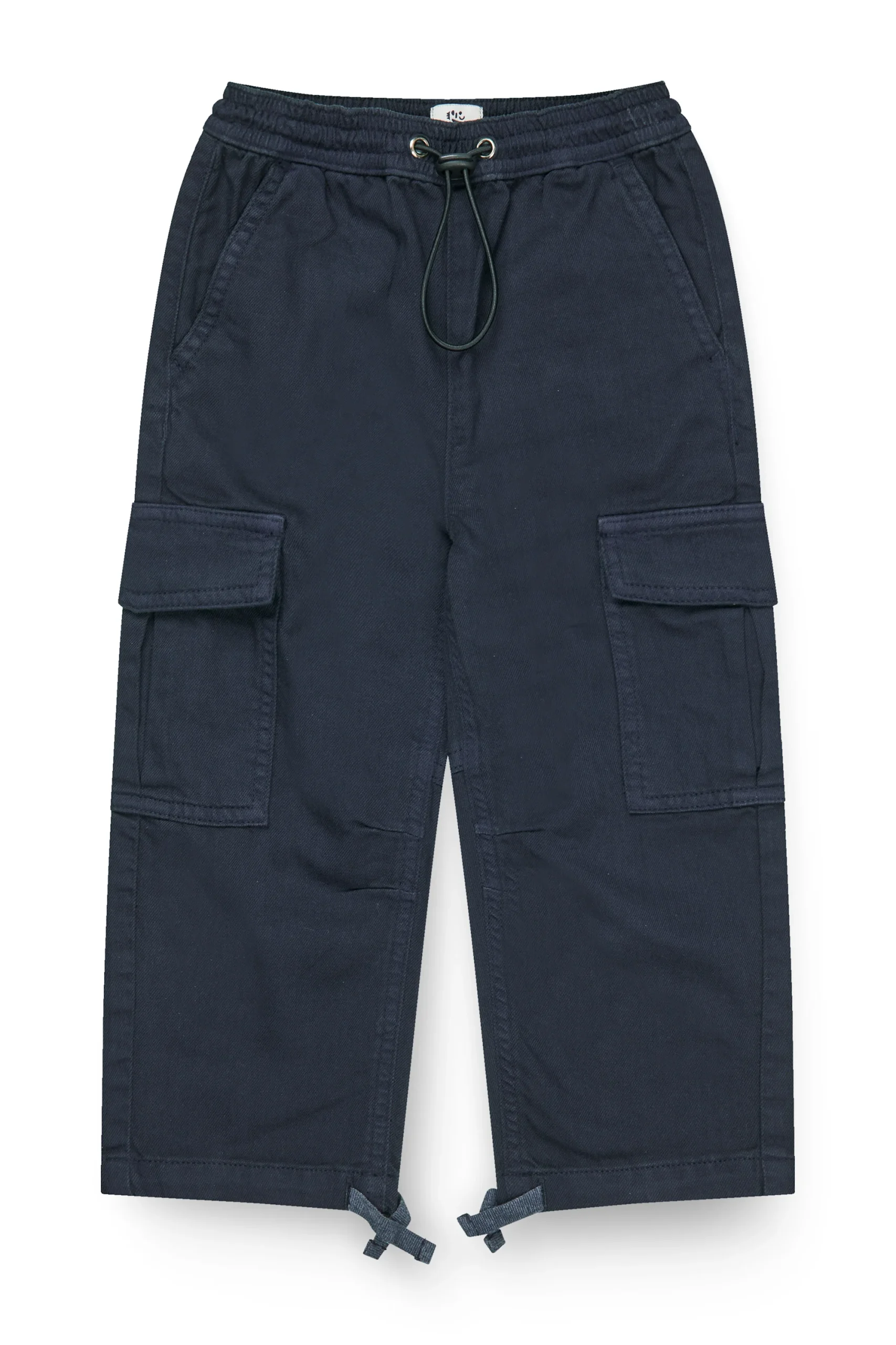 Copenhagen Colors - Twill Baggy Pants W. Pockets Blau
