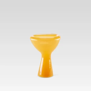 'Phantom Dish' Glasschale, orange | Ursula Futura