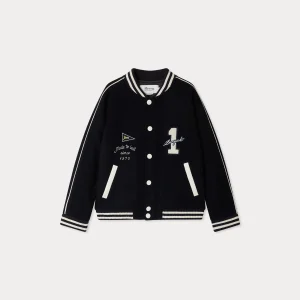 Bonpoint College Wolljacke Josias - dunkelblau