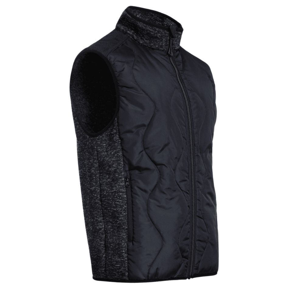 Herren-Arbeitsweste REVOLT DARK BLUE – leicht wattiert – Bild 3