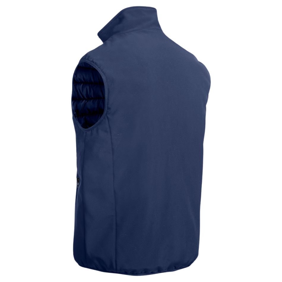 REEF PAD SOFTSHELL DARK BLUE Winter-Arbeitsweste – Bild 5
