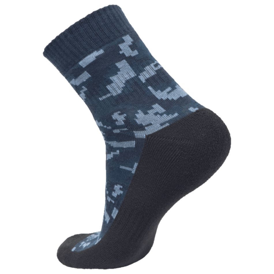 Herren-Arbeitssocken NEURUM CAMOU NAVY BLUE