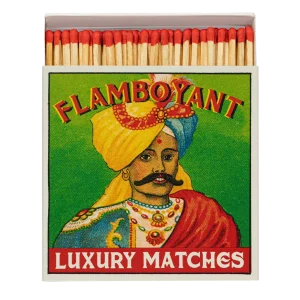 " Mr Flamboyant ' Streichhölzer, quadratisch