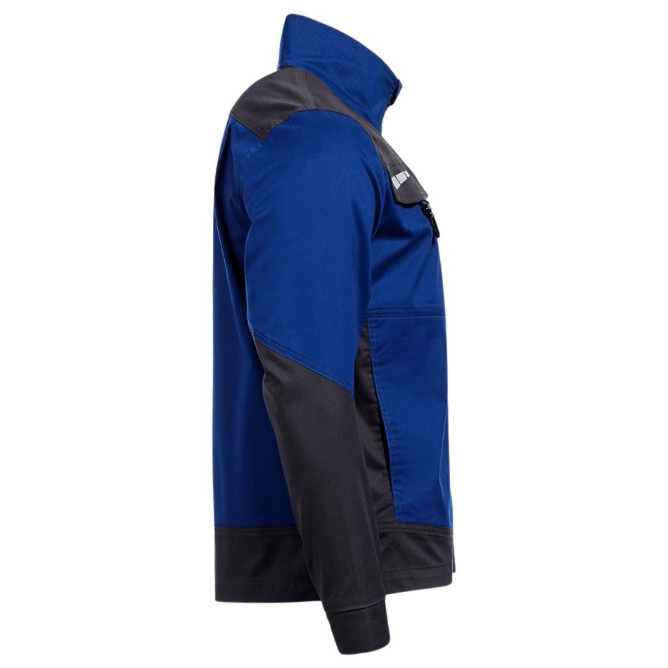 Arbeitsjacke EOS STRETCH BLUE/GREY – Bild 4