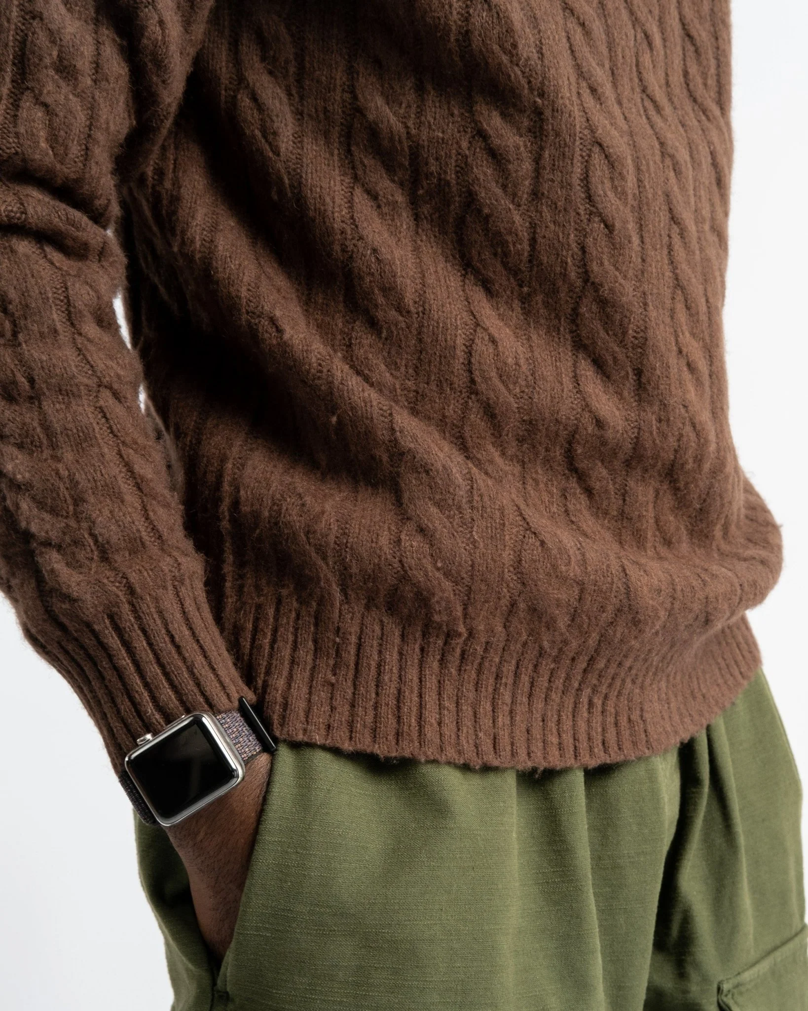 Crew Cable Shaggy 5G Brown 28 – Bild 9