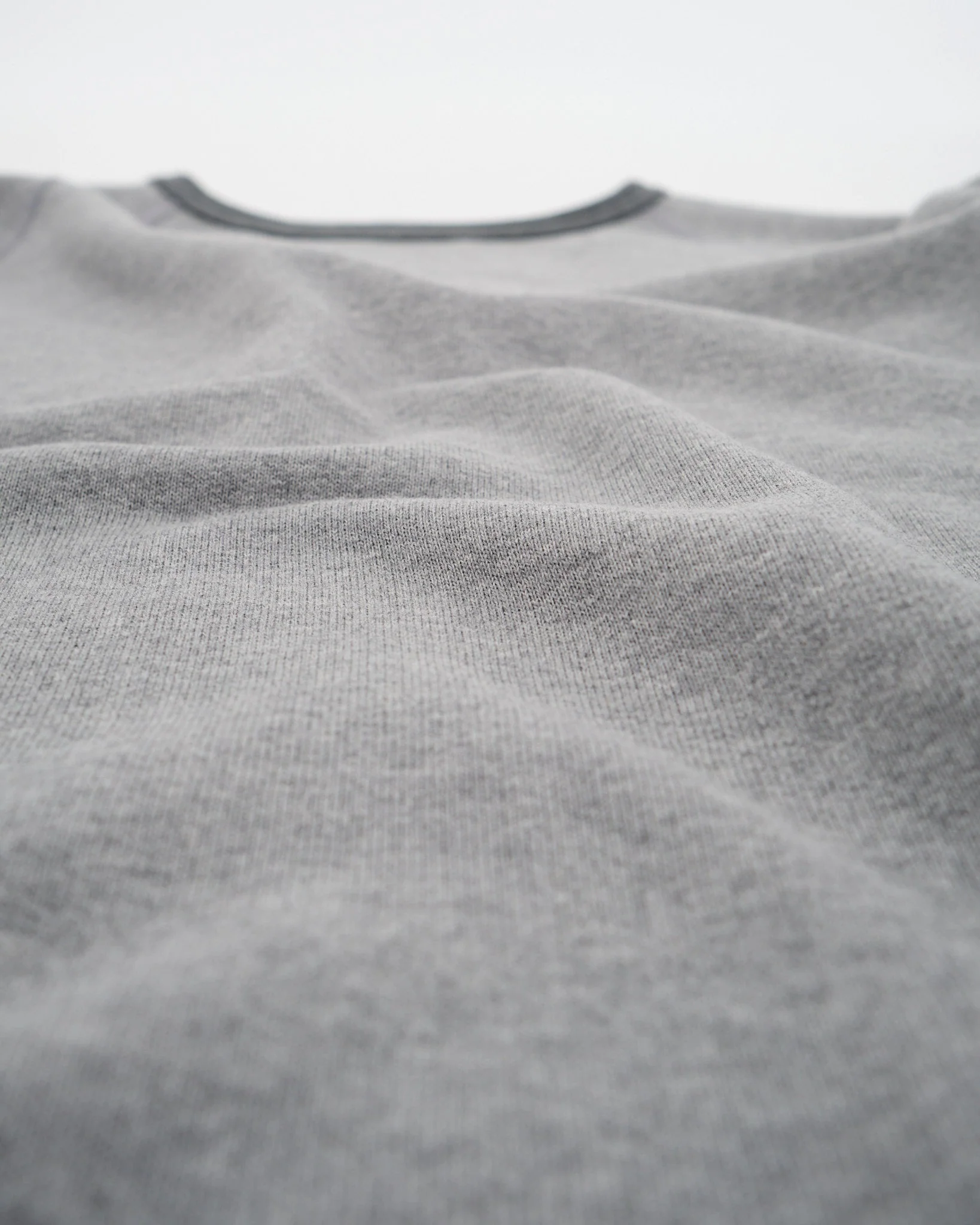 Crew Neck Sweat Heather Gray – Bild 5