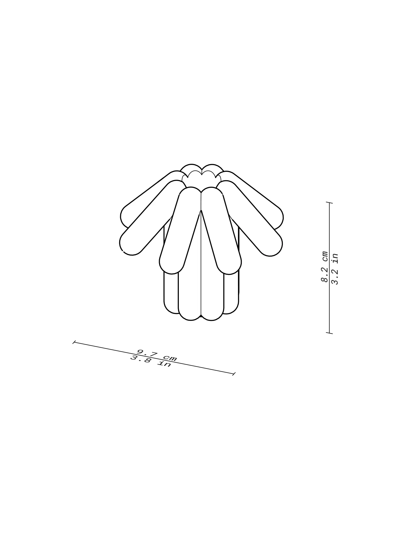 '1'- Kerzenständer in Zahlenform | The Form Follows – Bild 5