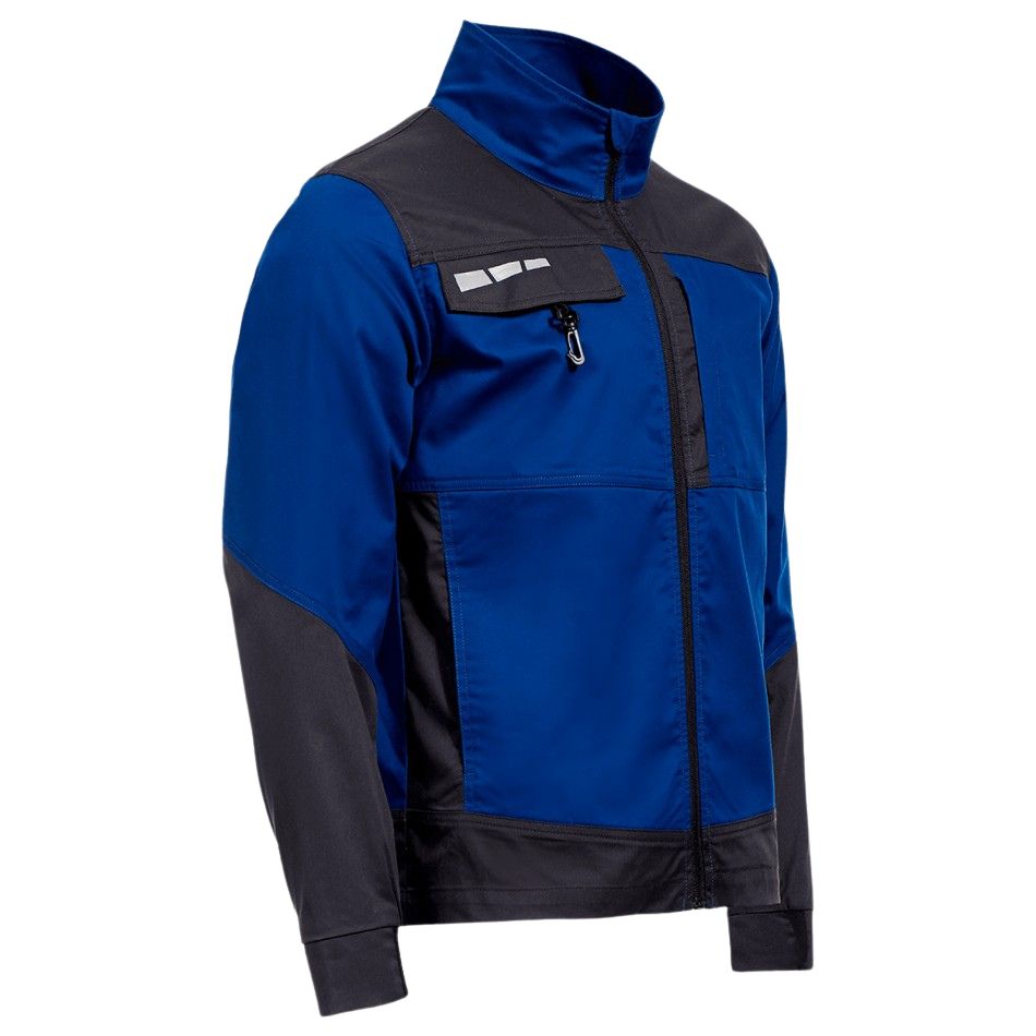 Arbeitsjacke EOS STRETCH BLUE/GREY – Bild 3