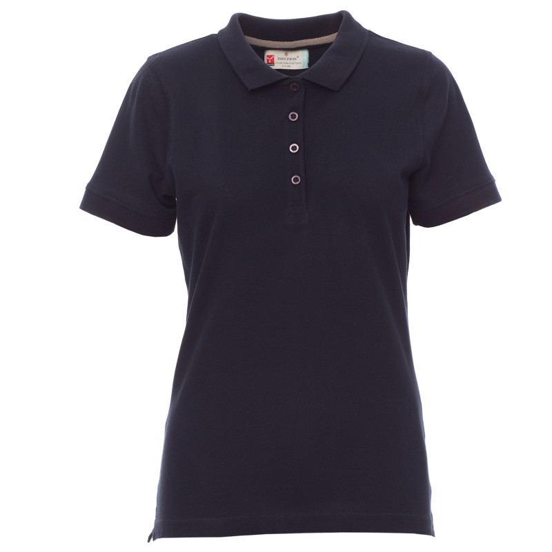 Damen-Poloshirt PAYPER VENICE NAVY aus Baumwolle – Bild 2