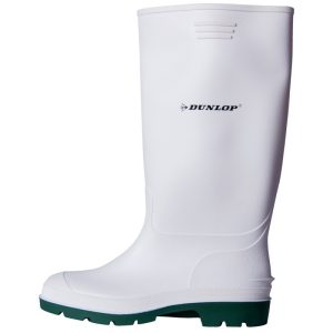 Weiße Arbeitsgummistiefel DUNLOP PRICEMASTOR