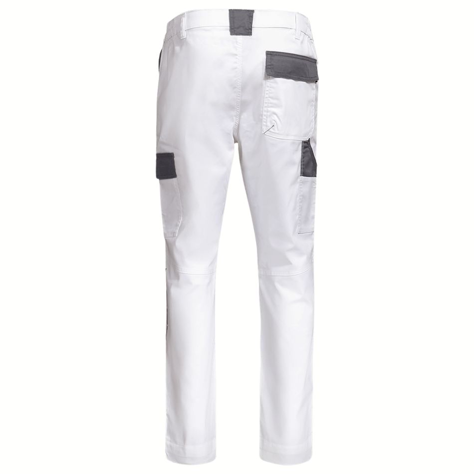 Arbeitshose EOS STRETCH GREY/WHITE: 3% Spandex – Bild 8
