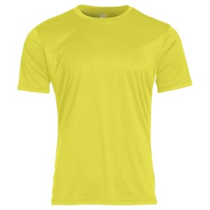 Leichtes Herren-T-Shirt FIT YELLOW – schnelltrocknend