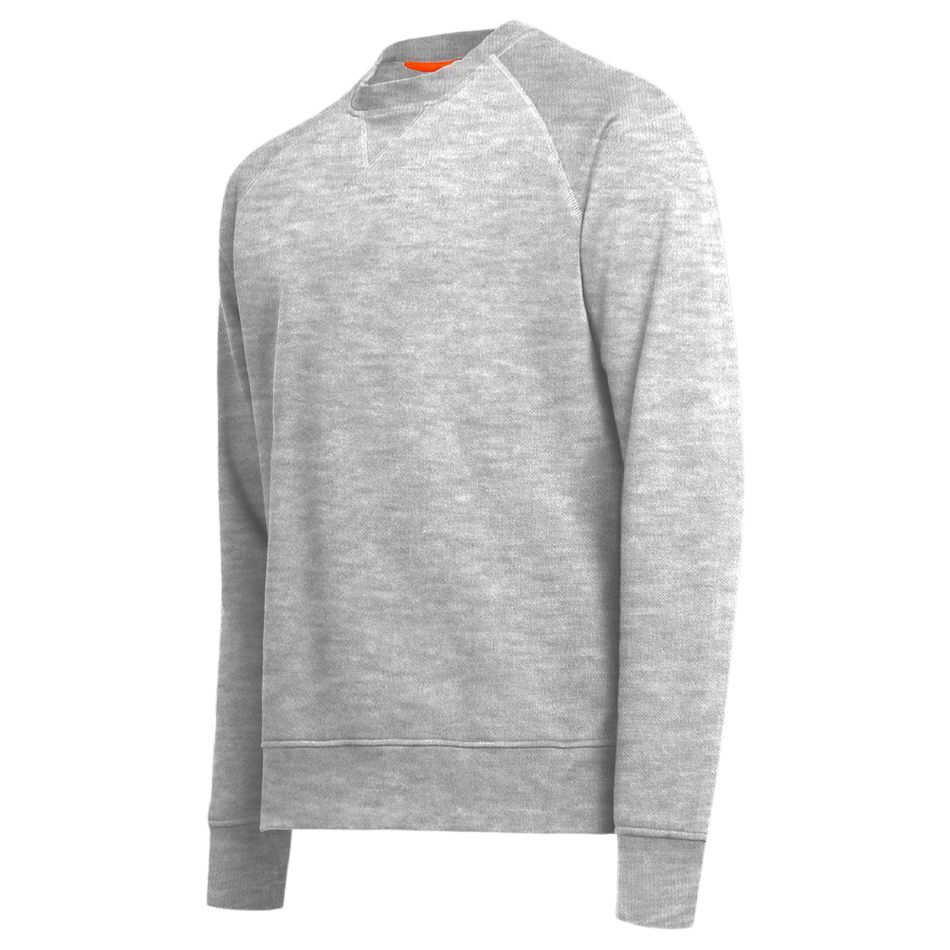 Hellgraues Herren-Sweatshirt REMO PRO GREY MELANGE – Bild 7