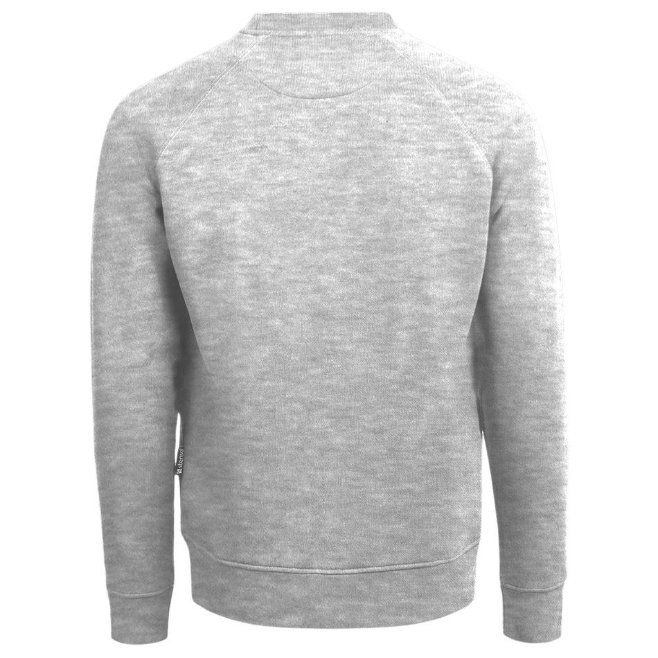 Hellgraues Herren-Sweatshirt REMO PRO GREY MELANGE – Bild 5