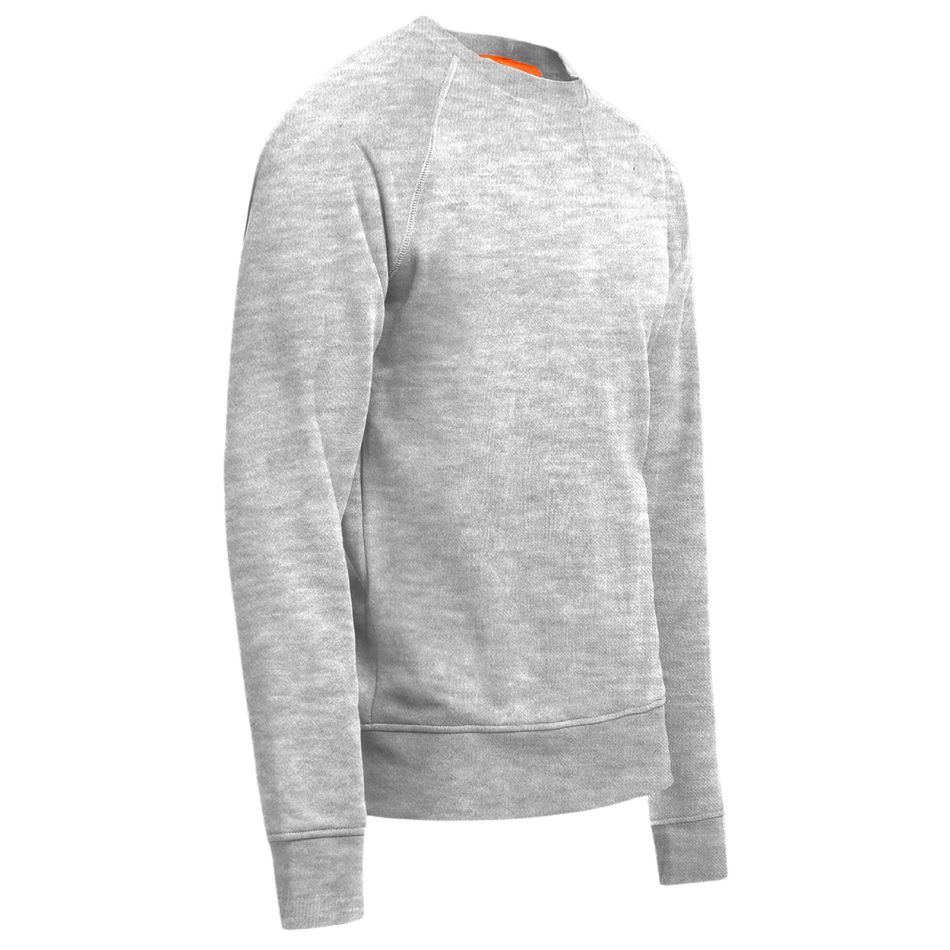 Hellgraues Herren-Sweatshirt REMO PRO GREY MELANGE – Bild 3