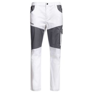 Arbeitshose EOS STRETCH GREY/WHITE: 3% Spandex